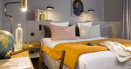 COQ Hôtel : Community Of Quality hotel-coq-paris-decoration-chambre-petit-dejeuner-myhomedesign-5