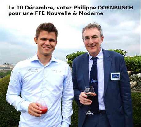 Magnus Carlen et Philippe Dornbusch - Photo © Chess & Strategy