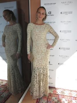 Look de Sonia Okacha signé Christophe Guillarmé au Festival du Film de Marrakech 2016