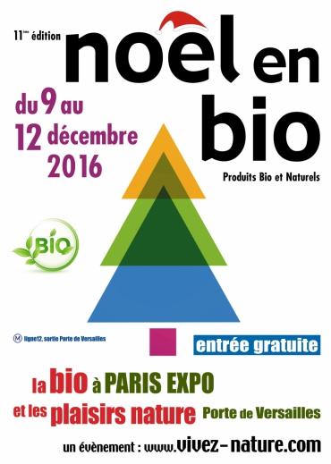 Le salon Noël en Bio ouvre ses portes à Paris du 9 au 12 décembre