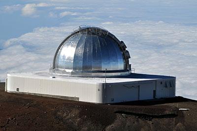 Photograph of the NASA Infrared Telescope Facility