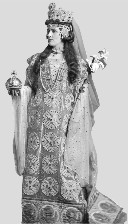 Lady Randolph Churchill dans le rôle de Théodora en 1897