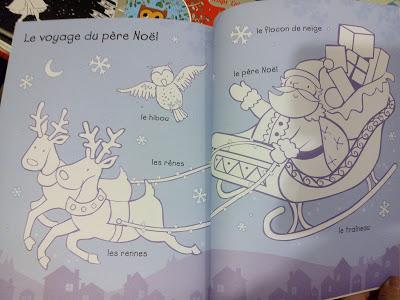 En attendant Noël #23 : Nouveautés Activités de Noël avec les éditions Usborne : Je trace, j'efface Noël - Coloriages et autocollants Noël - Le grand livre des labyrinthes Noël