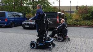 Innovation : un fauteuil roulant « debout »