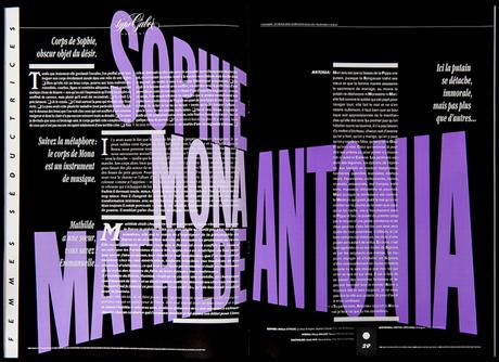 l’Histoire des Magazines typoGabor N°18 | Figures de Femmes l’Histoire des Magazines typoGabor N°18 | Figures de Femmes