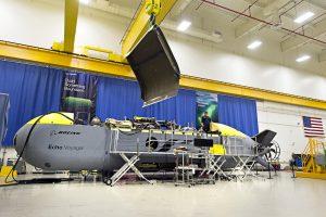 Robot sous-marin Echo Voyager de Boeing. Source : Boeing