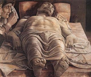 Mantegna, Lamentations sur le Christ mort, 1480, Milan