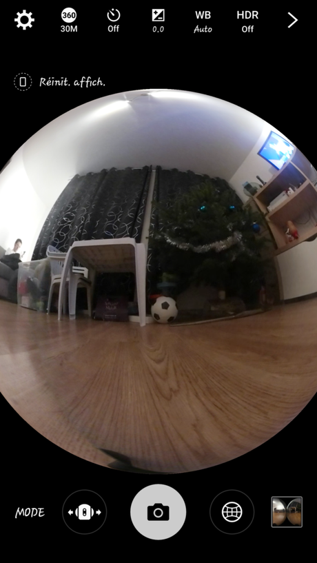 Test de la caméra Samsung Gear 360 Test de la caméra Samsung Gear 360