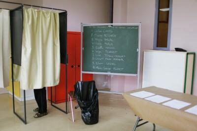 Bureau de vote n°10 à La Courneuve, 11h15. © E.R