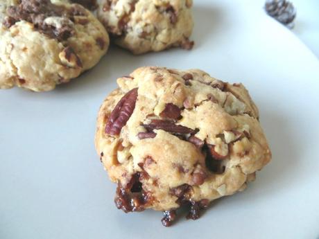Recette de Cookies Daim et noix de Pécan Cookies Daim et noix de Pécan