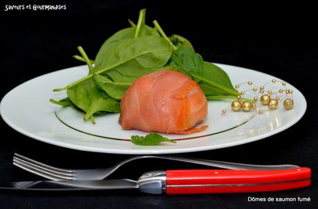 Dômes de Saumon Fumé. Dômes de Saumon Fumé.