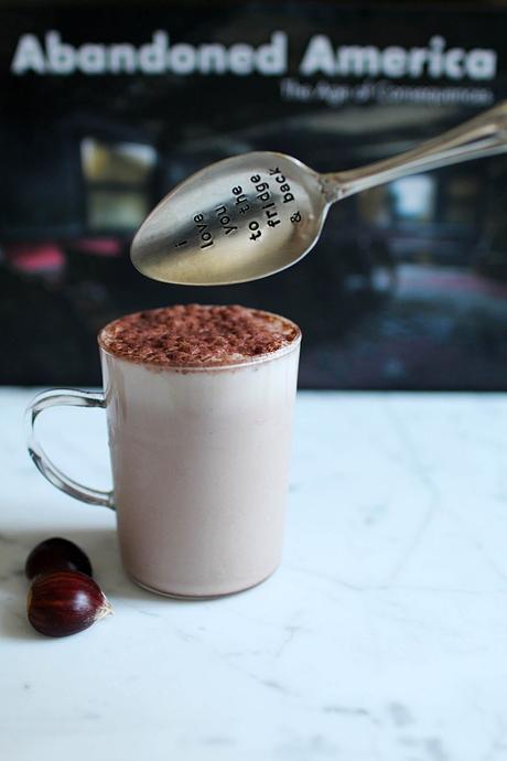 Chocolat chaud à la crème de marron & concours l’Atelier du chocolat Chocolat chaud à la crème de marron & concours l’Atelier du chocolat