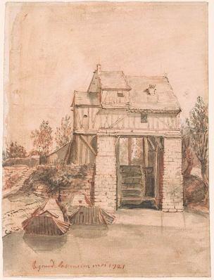 nicolas-vleughels-1721-moulin-a-charenton-pierpont-morgan-library