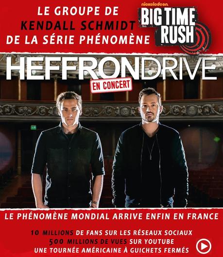 HEFFRON DRIVE - Le phénomène mondial arrive en France pour 4 concerts ! avec Kendall Schmidt de 