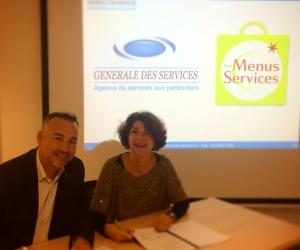 Générale des services et Les Menus services signent un partenariat