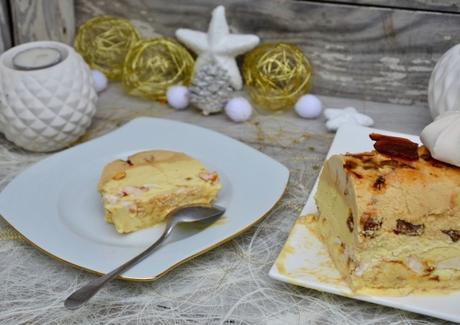 Bûche glacée vanille-caramel Bûche glacée vanille-caramel