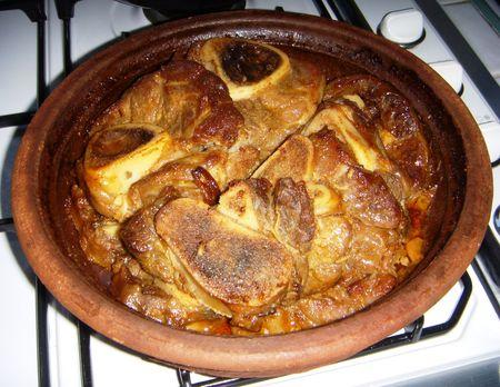 JARRET DE VEAU AUX OLIVES CONCASSEES  Choumicha  Cuisine Marocaine Choumicha