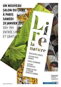 28 janvier à Paris : Salon du livre LIRE LA NATURE