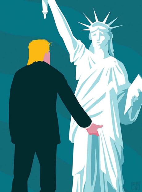 TOP 20 des meilleurs dessins post-élection de TRUMP ! trump-illustration-parodie-18
