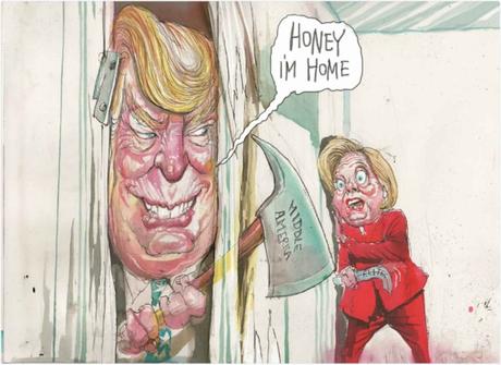 TOP 20 des meilleurs dessins post-élection de TRUMP ! trump-illustration-parodie-7