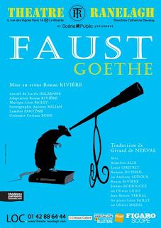 Faust de Goethe mise en scène de Ronan Rivière