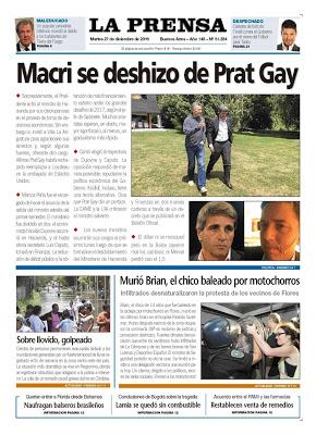 Prat-Gay s'en va, Barañao reste [Actu]