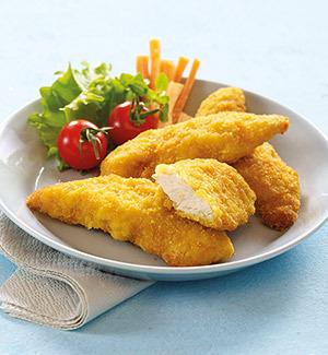 Aiguillettes de poulet panées Aiguillettes de poulet panées