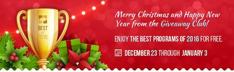 Giveway Club: 10 logiciels offerts http://www.giveaway-club.com/christmas/