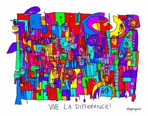 Bonne année et vive la différence ! Crédit illustration Gaping Void http://us1.forward-to-friend.com/forward/show?u=028de8672d5f9a229f15e9edf&id=f891e873bd