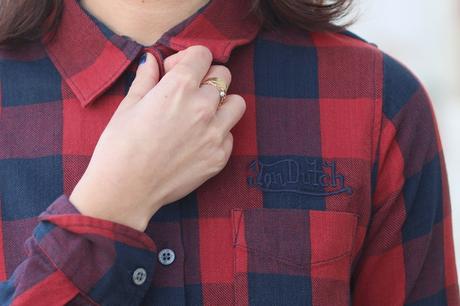 La chemise à carreaux chemise carreaux femme