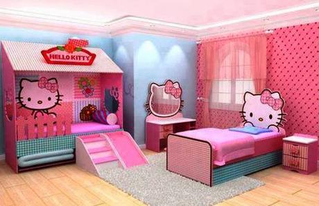 Hello Kitty Bedroom Hello Kitty Bedroom