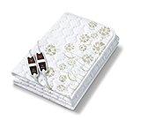 Top 5 des Meilleurs Chauffe Matelas Electrique Puissance : 2 x 60 wDessus: non-tissé doux avec finition argent PURE® (anti-bactérien, anti-odeur et lavable)Dessous: non tissé 2 x 4 niveaux de température éclairésCommande avec bouton de contrôle LED2 télécommandesDure toute la nuit (minuteur 12 he...