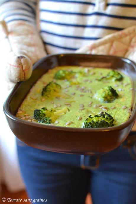 Flan de brocoli Flan de brocoli