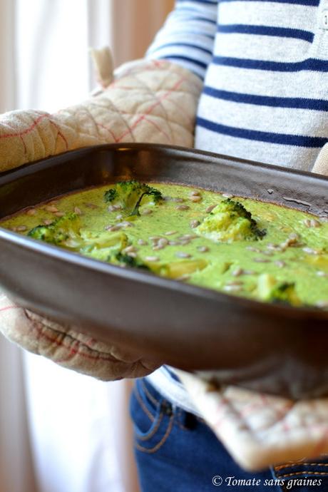 Flan de brocoli Flan de brocoli
