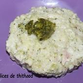risotto aux brocolis et au thon au I COOKIN - Le blog de lesdelicesdethithoad