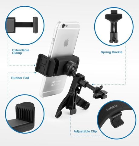 Test du support voiture pour smartphone Avantek Test du support voiture pour smartphone Avantek