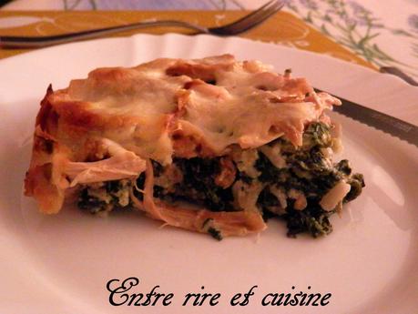 Gratin riz/épinards au Poulet rôti et farce de Noël {anti-gaspillage} Gratin riz/épinards au Poulet rôti et farce de Noël {anti-gaspillage}
