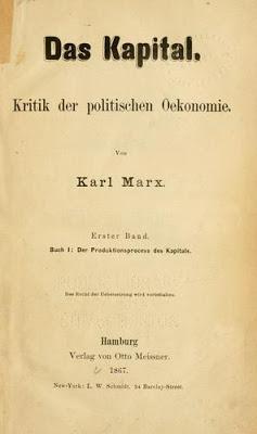 Première publication de DAS KAPITAL de Marx il y a 150 ans