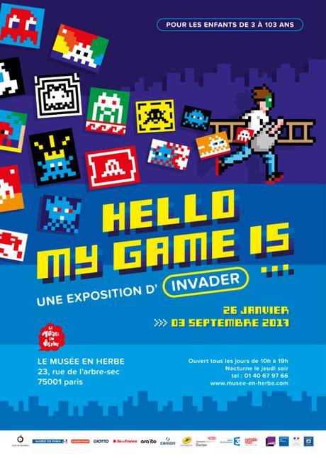 [EXPOSITION] : Hello my game is… – par Invader