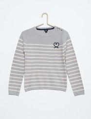 pull raye kiabi 8€