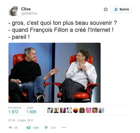 Fillon a créé internet en France Fillon a créé internet en France