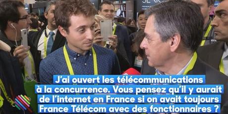 Fillon a créé internet en France Fillon a créé internet en France