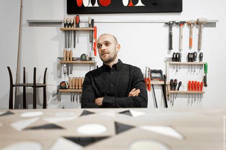 ♥ Focus Créateur : Visite dans l’atelier de Julien Capron Julien Capron, ébéniste & céramiste à Vallauris France
