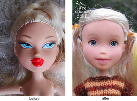Tree change dolls : des poupées au naturel grâce à une maman australienne