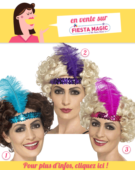 Bandeau année 20 / Accessoire cheveux année 20 Bandeau année 20 / Accessoire cheveux année 20