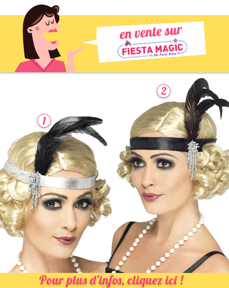 Bandeau année 20 / Accessoire cheveux année 20 Bandeau année 20 / Accessoire cheveux année 20