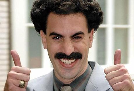 Moustache de Borat