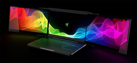 Razer dévoile « Project Valerie » : le premier concept pour un portable gaming multi-écrans Razer dévoile « Project Valerie » : le premier concept pour un portable gaming multi-écrans