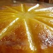 gâteau fondant à l'orange - Le blog de lesdelicesdethithoad