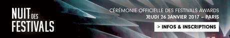 Nuit des Festivals : Weezevent vous donne rendez-vous à la cérémonie officielle des Festivals Awards ! Nuit des Festivals : Weezevent vous donne rendez-vous à la cérémonie officielle des Festivals Awards !